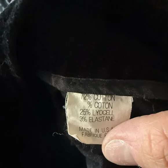 THEORY stretch cotton-velvet flared pants Size 6 - Picture 5 of 8